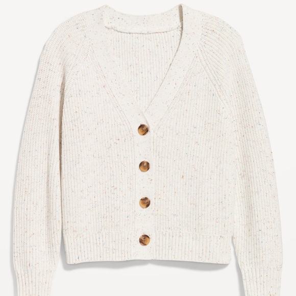 NWT OLD NAVY Shaker-Stitch Cardigan Color:COZY CASHMERE SIZE X-LARGE - Picture 1 of 6